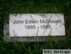 John Edwin Mcdonald