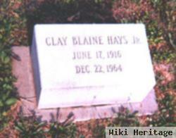 Clay Blaine Hays, Jr