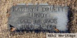 Elizabeth Kathryn Druett Lundy