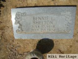 Benjamin L. "bennie" Shelton