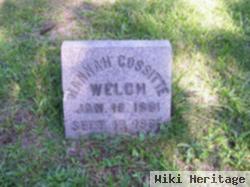 Hannah Cossitte Welch