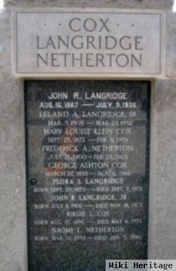 Naomi Langridge Netherton