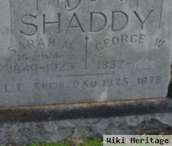 L. E. Shaddy