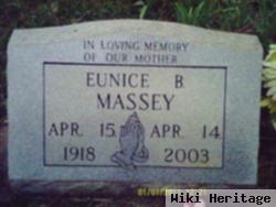 Eunice B Massey