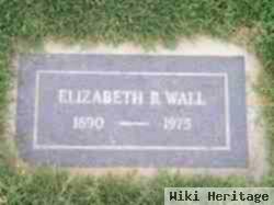 Elizabeth Richert "lizzie" Wall