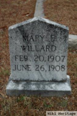 Mary E Willard