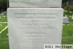 Josiah Q Robinson