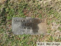 Sarah Vandalee Ford Brown