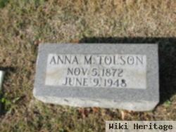 Anna M Tolson