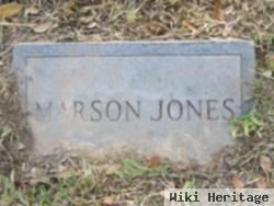 Marson H Jones