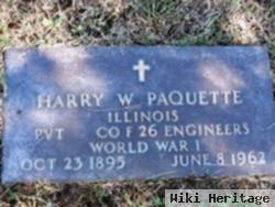 Harry W Paquette