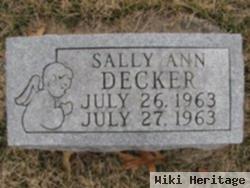 Sally Ann Decker