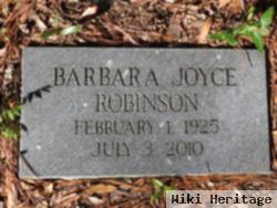 Barbara Joyce Robinson