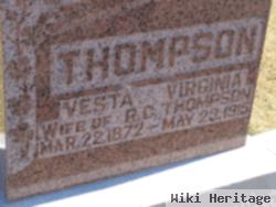 Vesta Virginia "netty" Dye Thompson