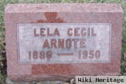 Lela Cecil Barger Arnote