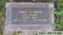 Leroy G Koch