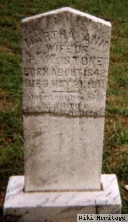 Martha Ann Miller Stone