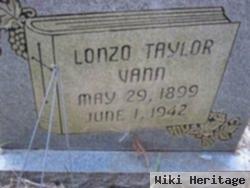 Lonzo Taylor Vann