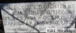 Emma Louise Douthit Agnew