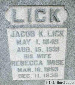 Jacob Kleinfelter Lick