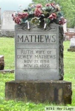 Ruth Serilda Root Mathews
