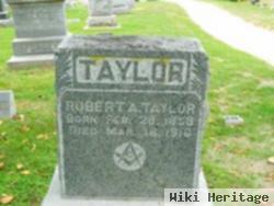 Robert A Taylor