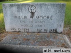 Willie W Moore