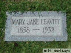 Mary Jane Hammond Leavitt