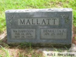 Henrietta Amelia Radke Mallatt