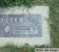 Freeman G Widger