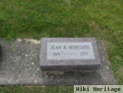 Jean B. Lowe Meredith