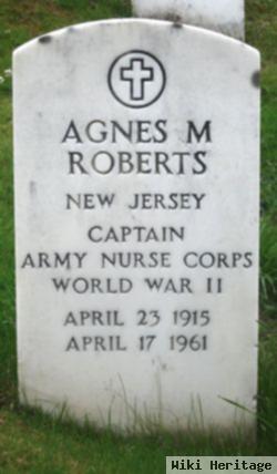Capt Agnes M. Roberts