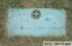 Roseann Judith Mckinnon Mattson