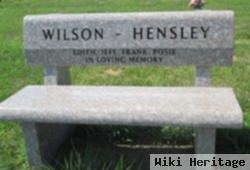 Edith Joan Hensley Wilson