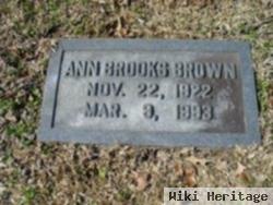 Ann Brooks Brown