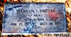 Warren F. Hertel