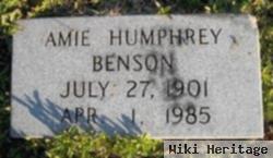 Amie Thelma Humphrey Benson