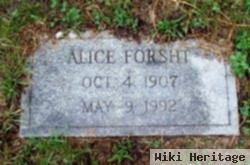 Alice Forsht