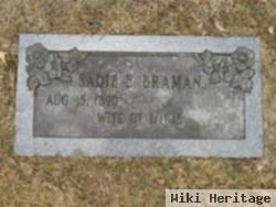 Sarah Elizabeth "sadie" Murphy Braman