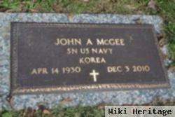 John A Mcgee