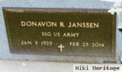 Donavon R Janssen