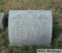 George Washington Macklin