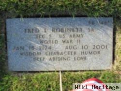 Fred L Robinett, Sr