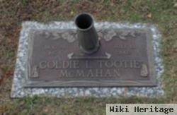 Goldie Louise "tootie" Mcmahan