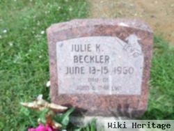 Julie K. Beckler