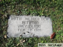 Ruth Mildred Dew Pettiford