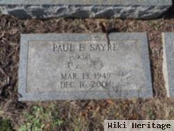 Paul E Sayre