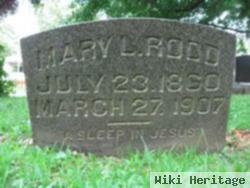 Mary L Rodd