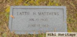 Lattie Highsmith Matthews