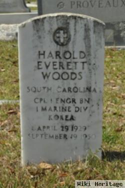 Corp Harold Everett Woods